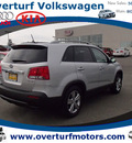 kia sorento 2013 silver suv ex gasoline 6 cylinders all whee drive not specified 99336