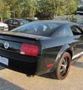 ford mustang 2008 black coupe v6 premium gasoline 6 cylinders rear wheel drive automatic 77379