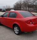 chevrolet cobalt 2007 red sedan ls gasoline 4 cylinders front wheel drive automatic 76087