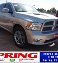 ram 1500 2012 silver sport gasoline 8 cylinders 2 wheel drive automatic 77388