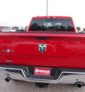 ram 1500 2013 flame red pickup truck lone star gasoline 8 cylinders 2 wheel drive automatic 77388