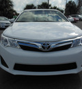 toyota camry 2013 white sedan le gasoline 4 cylinders front wheel drive automatic 34788