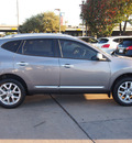 nissan rogue 2013 lt  gray sv gasoline 4 cylinders front wheel drive automatic with overdrive 77477