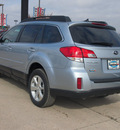 subaru outback 2013 ice silver metallic wagon 2 5i limited gasoline 4 cylinders all whee drive cont  variable trans  76205