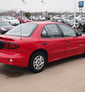 pontiac sunfire 2002 red sedan se 4 cylinders automatic with overdrive 77802
