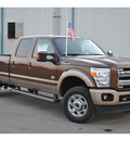 ford f 350 super duty 2012 brown lariat biodiesel 8 cylinders 4 wheel drive automatic 78861