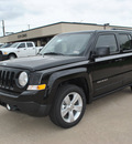 jeep patriot 2012 black suv latitude gasoline 4 cylinders front wheel drive automatic 76011