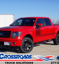 ford f 150 2013 red fx4 gasoline 6 cylinders 4 wheel drive automatic 62708