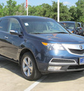 acura mdx 2012 blue suv w tech gasoline 6 cylinders all whee drive automatic with overdrive 77074