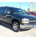 chevrolet tahoe 2001 dk  green suv ls gasoline 8 cylinders rear wheel drive 4 speed automatic 77627