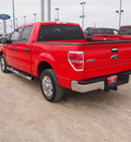 ford f 150 2011 red xlt gasoline 6 cylinders 2 wheel drive automatic 76234