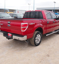 ford f 150 2010 red xlt gasoline 8 cylinders 4 wheel drive automatic 76234