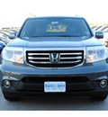 honda pilot 2013 dk  gray suv touring gasoline 6 cylinders front wheel drive 5 speed automatic 77025