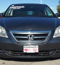 honda odyssey 2006 blue van ex l gasoline 6 cylinders front wheel drive 5 speed automatic 77521
