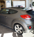 hyundai veloster turbo 2013 gray coupe gasoline 4 cylinders front wheel drive automatic 76087