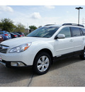 subaru outback 2012 white wagon 2 5i premium gasoline 4 cylinders all whee drive automatic with overdrive 77099