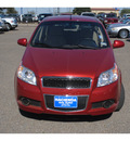 chevrolet aveo 2011 red hatchback aveo5 lt gasoline 4 cylinders front wheel drive automatic 78539
