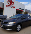 toyota corolla 2013 magnetic gray metal sedan gasoline 4 cylinders front wheel drive automatic 76049