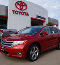 toyota venza 2013 red le gasoline 6 cylinders front wheel drive automatic 76049