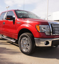 ford f 150 2012 red xlt flex fuel 8 cylinders 4 wheel drive automatic 76011