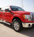 ford f 150 2012 red xlt flex fuel 8 cylinders 2 wheel drive automatic 76011