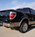 ford f 150 2012 black king ranch gasoline 6 cylinders 2 wheel drive automatic 76011