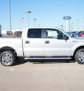 ford f 150 2013 silver 2wd supercrew 145 xlt flex fuel 6 cylinders 2 wheel drive automatic 75070