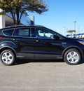 ford escape 2013 black suv fwd 4dr se gasoline 4 cylinders front wheel drive shiftable automatic 75070