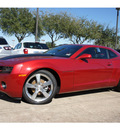 chevrolet camaro 2013 red coupe lt gasoline 6 cylinders rear wheel drive automatic 77566
