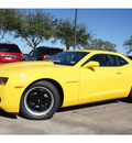 chevrolet camaro 2013 yellow coupe ls gasoline 6 cylinders rear wheel drive automatic 77566