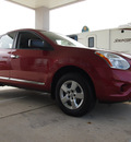 nissan rogue 2011 red gasoline 4 cylinders front wheel drive cont  variable trans  77521