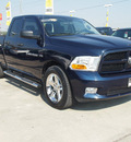 ram ram pickup 1500 2012 dk  blue pickup truck gasoline 8 cylinders 2 wheel drive automatic 77388