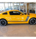 ford mustang 2013 yellow coupe boss 302 gasoline 8 cylinders rear wheel drive 6 speed manual 77074