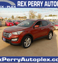 hyundai santa fe sport 2013 brown 2 0t gasoline 4 cylinders front wheel drive automatic 75964