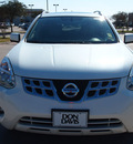 nissan rogue 2012 white sl 4 cylinders automatic 76018