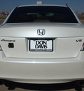 honda accord 2008 white sedan ex v6 6 cylinders automatic 76018