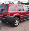 ford escape 2003 red suv xlt popular gasoline 6 cylinders dohc front wheel drive automatic 77018