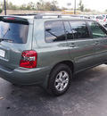 toyota highlander 2007 lt  green suv gasoline 6 cylinders front wheel drive automatic 77074