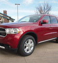 dodge durango 2013 red suv crew gasoline 6 cylinders all whee drive automatic 80301