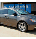 honda odyssey 2012 brown van touring gasoline 6 cylinders front wheel drive automatic 77034