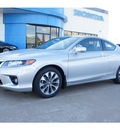 honda accord 2013 silver coupe ex l gasoline 4 cylinders front wheel drive not specified 77034