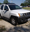 nissan xterra 2008 white suv s gasoline 6 cylinders 2 wheel drive automatic 75606