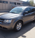 dodge journey 2013 gray suv gasoline 4 cylinders front wheel drive shiftable automatic 76520