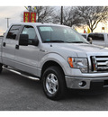 ford f 150 2011 silver gasoline 6 cylinders 2 wheel drive automatic 78216