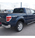 ford f 150 2013 blue jeans lariat flex fuel 8 cylinders 4 wheel drive automatic 77375