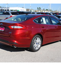 ford fusion 2013 red sedan se 4 cylinders front wheel drive automatic 77375