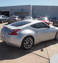 nissan 370z 2013 silver coupe gasoline 6 cylinders rear wheel drive automatic 76116