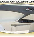 lexus is 350 2011 white sedan gasoline 6 cylinders rear wheel drive automatic 77546