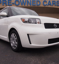 scion xb 2008 white suv gasoline 4 cylinders front wheel drive 5 speed manual 75075