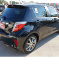 toyota yaris 2013 black sand pearl 5 door se gasoline 4 cylinders front wheel drive automatic 78232